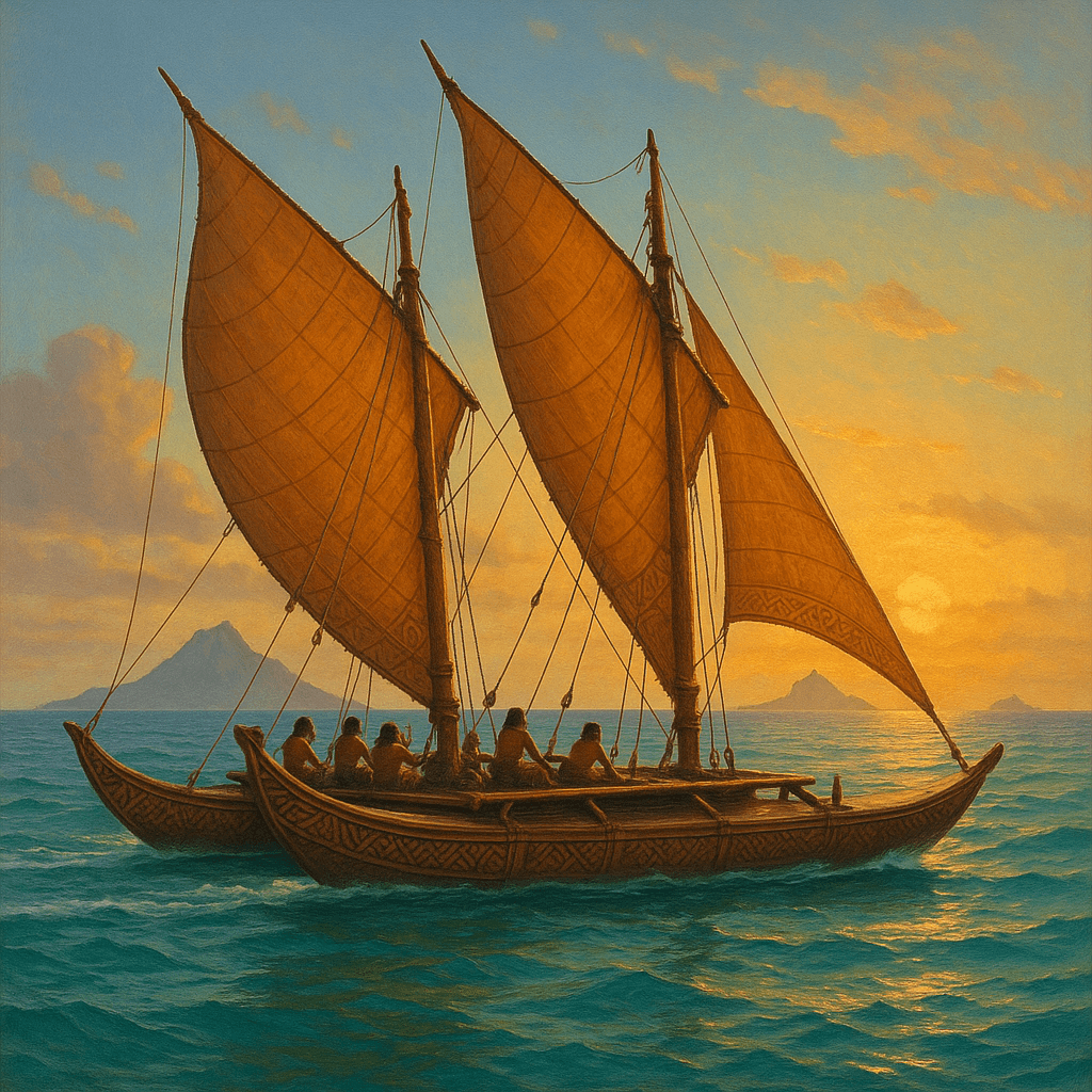 Traditional Tautai Vessel