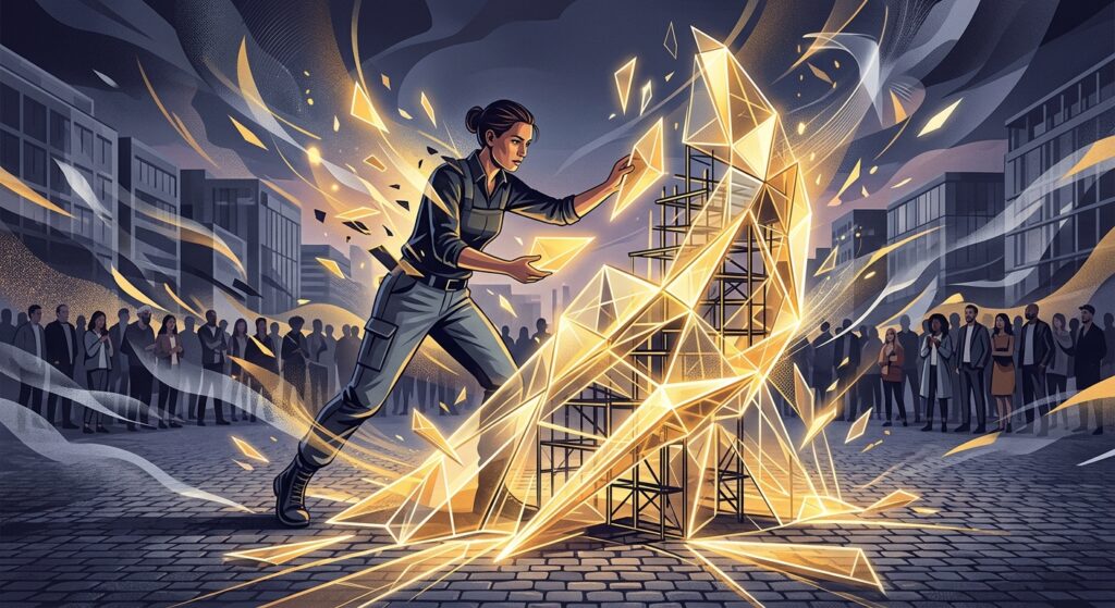 AI-generated editorial illustration for 'What Agency Is'